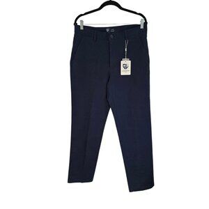 Graham Luxe Mens Blue Depths‎ Richmond Pants Slash Pockets Size 34X30 NWT